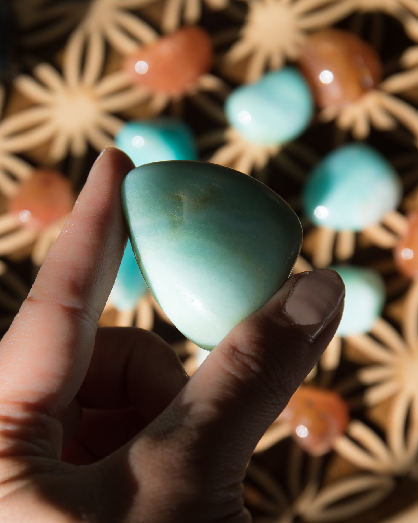 Tumbled Amazonite