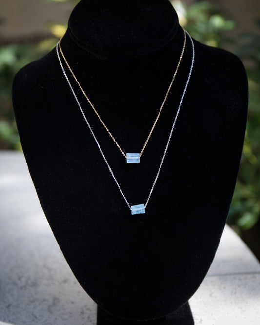 Aquamarine Necklace - preorder