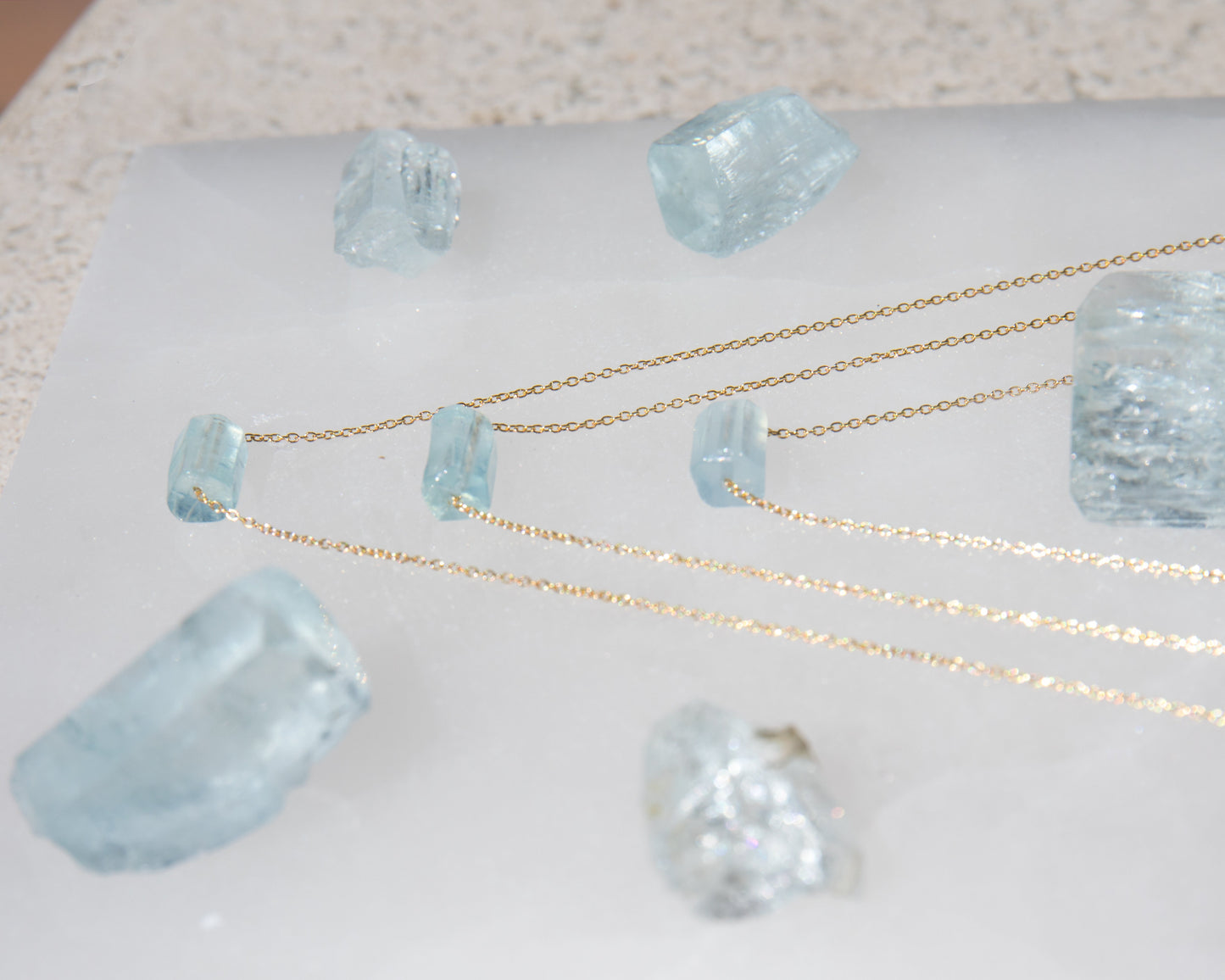 Aquamarine Necklace - preorder