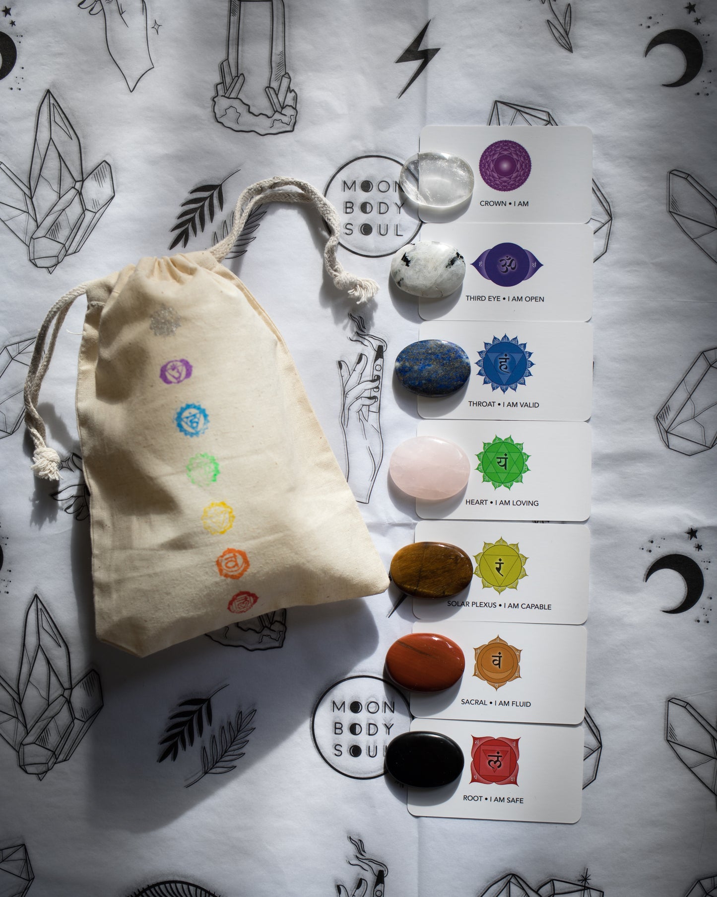 Chakra Stone Set - perfectly imperfect