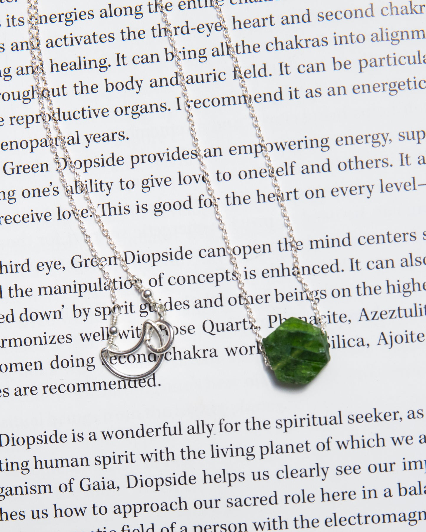 Chrome Diopside Necklace - Preorder
