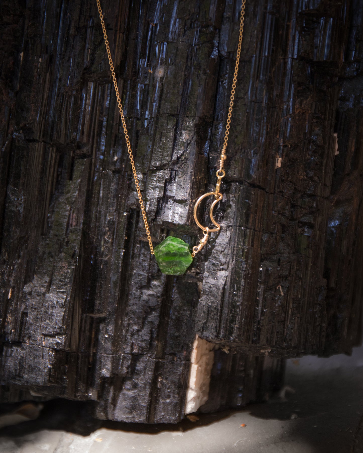 Chrome Diopside Necklace - Preorder