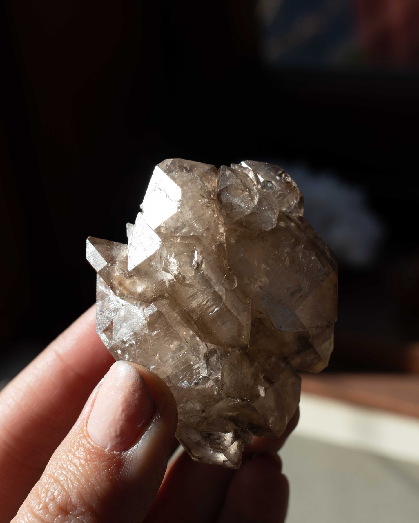 Elestial Smoky Quartz C