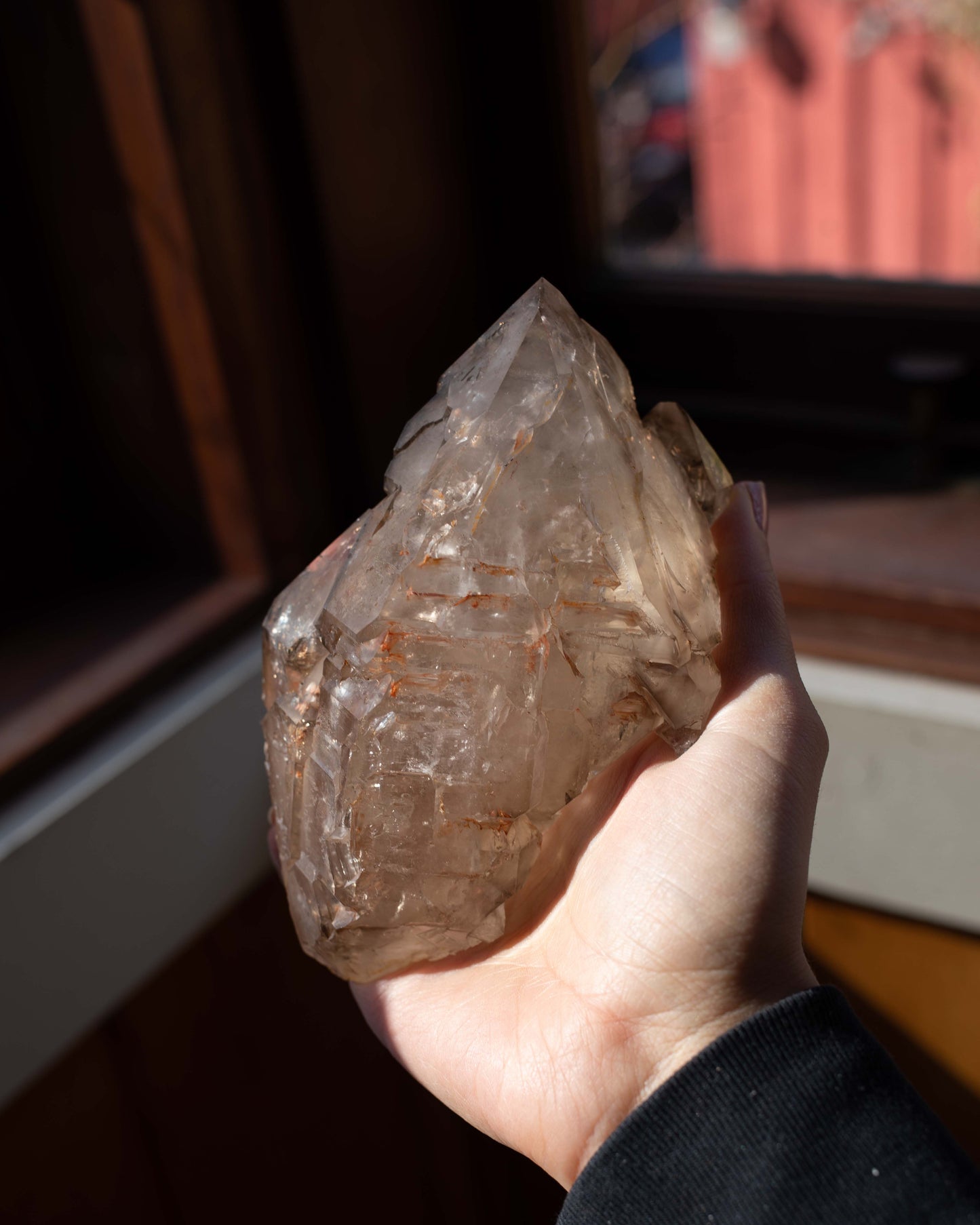 XL Elestial Smoky Quartz