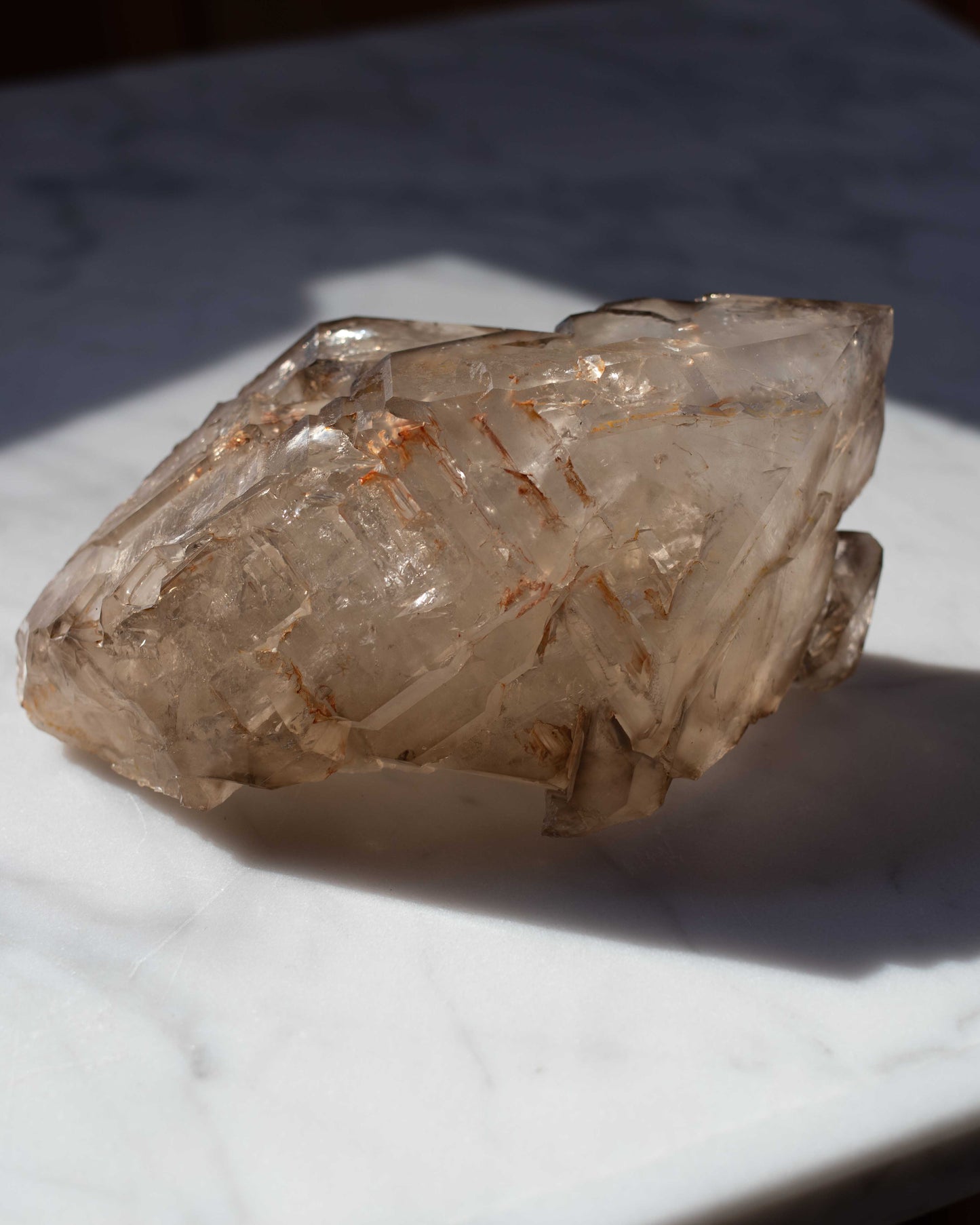 XL Elestial Smoky Quartz