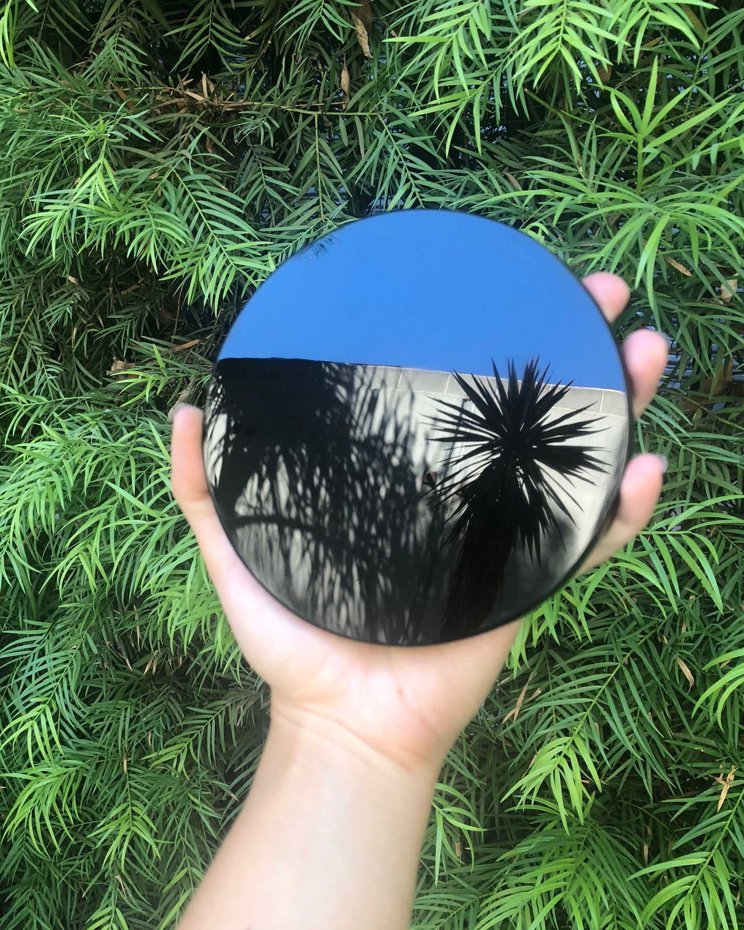 Black Obsidian Scrying Mirror