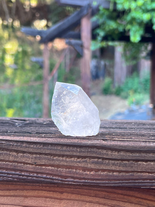 Arkansas Clear Quartz Crystal - self mined - A