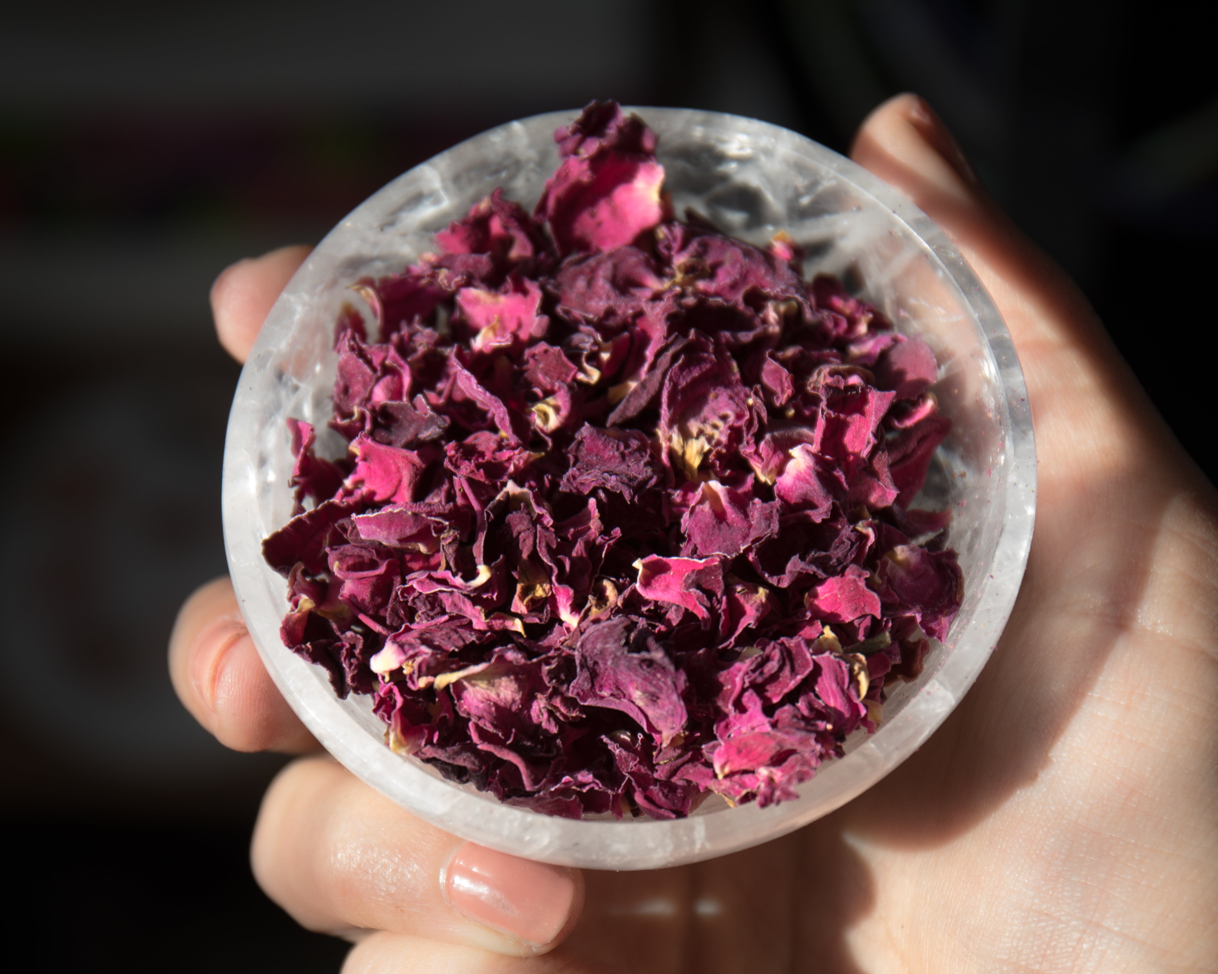 Organic Dried Rose Petals – Moon Body Soul